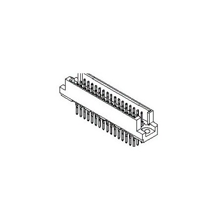 Molex Board Euro Connector, 48 Contact(S), 3 Row(S), Male, Straight, Solder Terminal 850134012